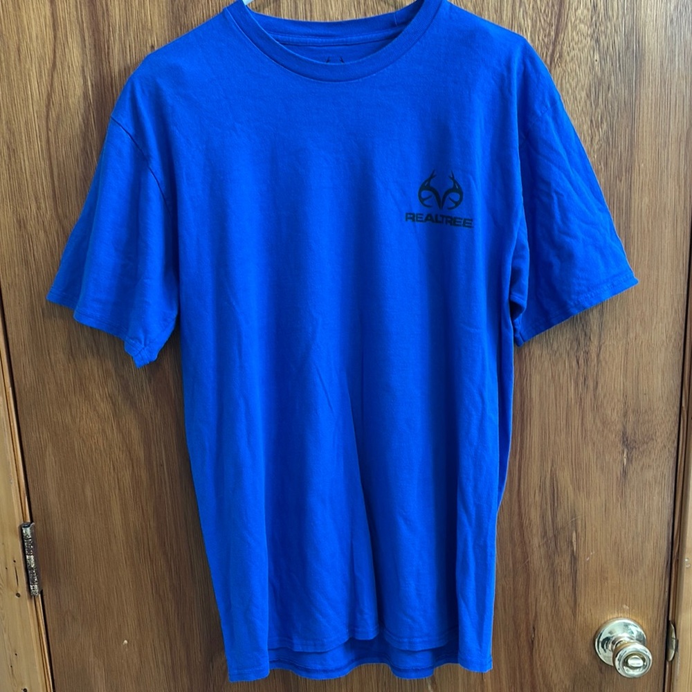 Realtree Blue Men's T-Shirt